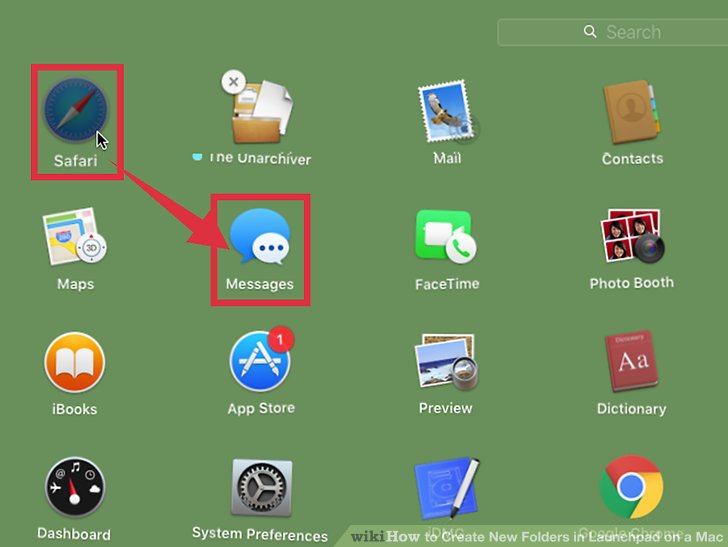 Create Folder On App Launcher Mac Os