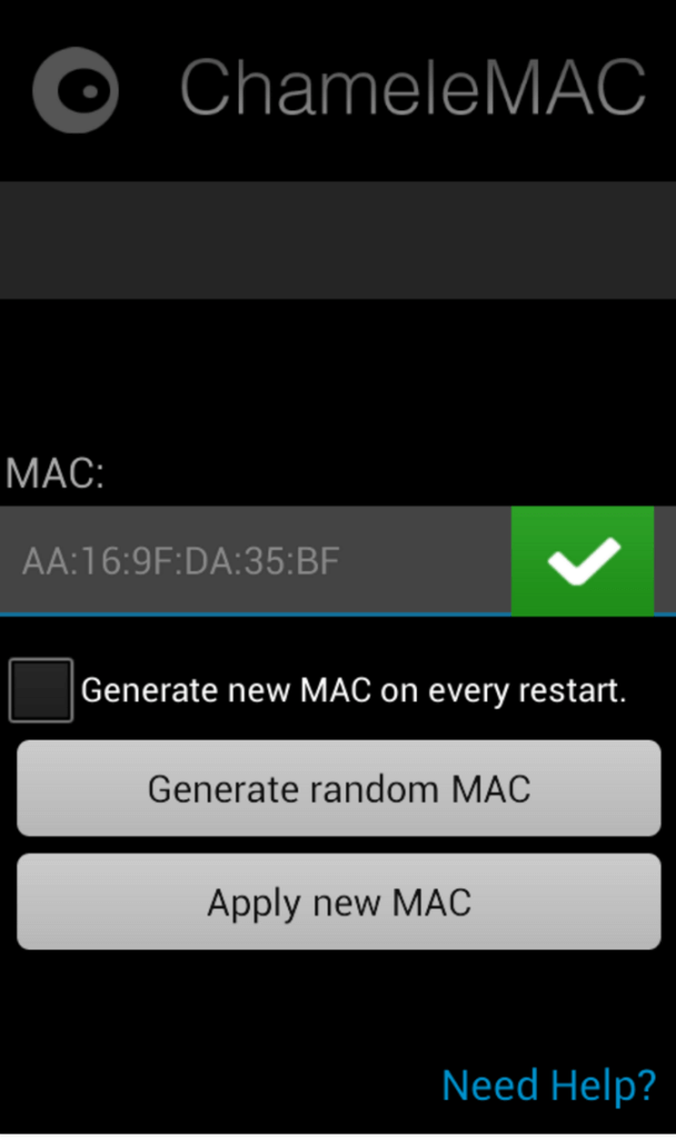 Change mac address android no root app download